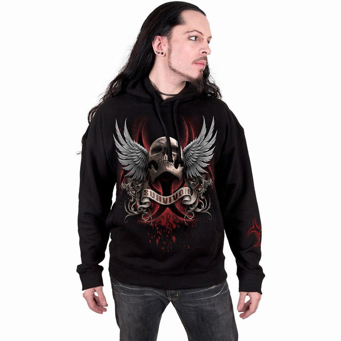 LOCKDOWN 2020 - Hoody Black Spiral USA