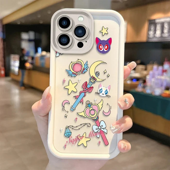 Lovely Sailors Moons Anime Phone Case PhoneShells
