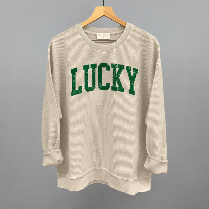 Lucky Collegiate Distressed Ivy + Cloth