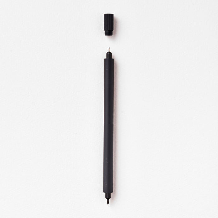 The Lumos Pro Duo Refillable Pen in Matte Black on white background
