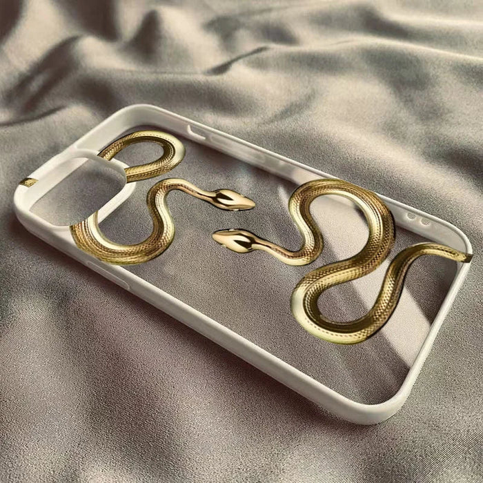 Luxury Black Gold Snake Phone Case PhoneShells