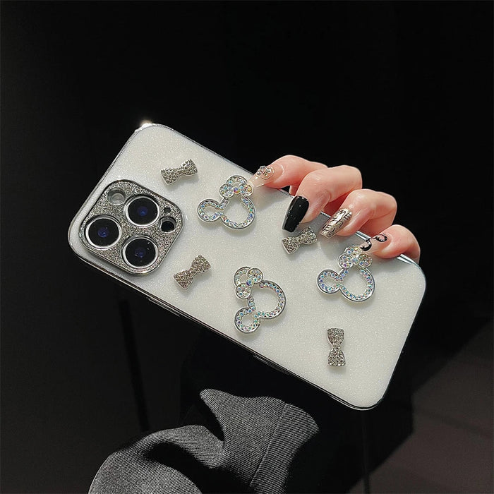 Luxury Diamond Plating Cute Hello Kitty Phone Case PhoneShells