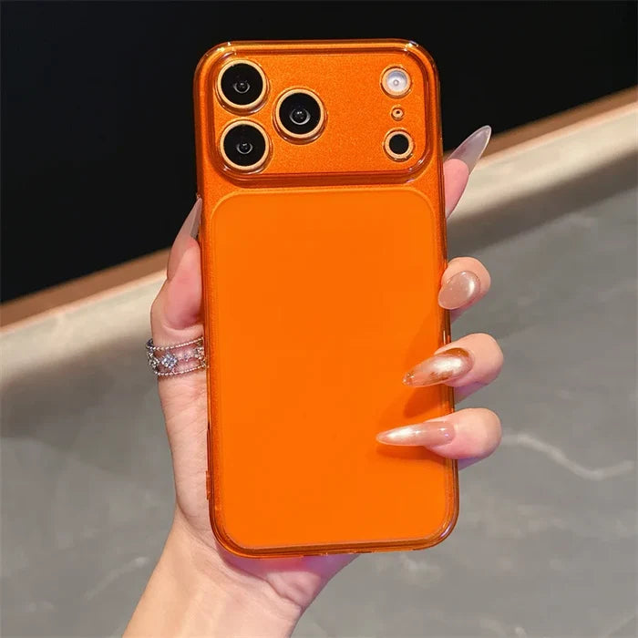 Luxury Solid Colors Frosted Matte Phone Case For iPhone PhoneShells