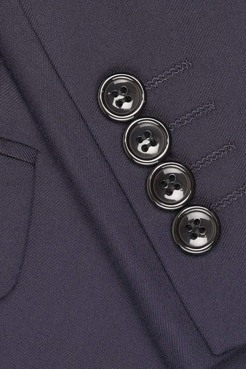 "Madison" Midnight Navy Suit Jacket Notch (Separates) Tux-USA
