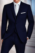 "Madison" Midnight Navy Suit Jacket Notch (Separates) Tux-USA