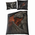 MAJESTIC DRACO - Double Duvet Cover + UK And EU Pillow case Spiral USA