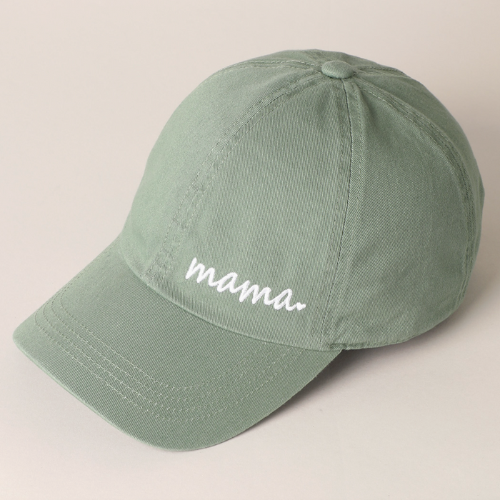 Mama Heart Hat Ivy + Cloth