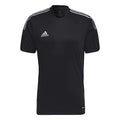 adidas Man's TIRO JSY Word R Tee - BLACK / WHITE runnwalk