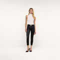 wax coated jean L'AGENCE