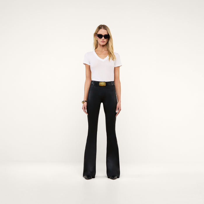 wax coated jean L'AGENCE