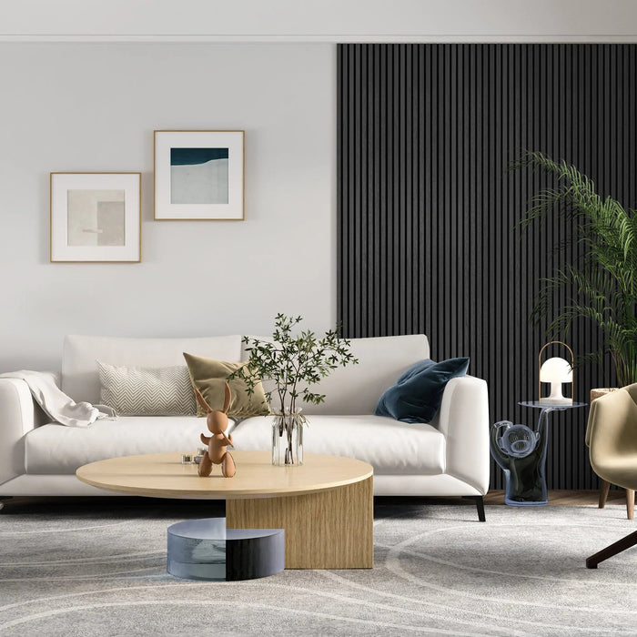 MDF Acoustic Slat Wood Wall Panels HAUSVITA