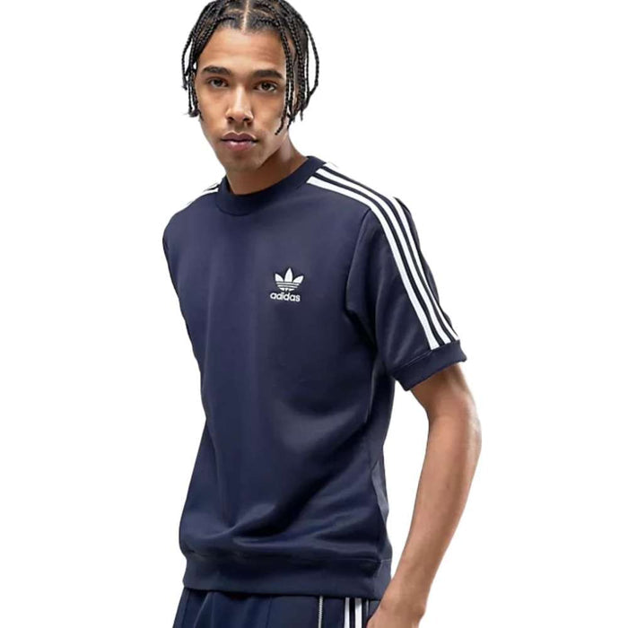 adidas Men Originals CNTP SS Crew Tee - LEGEND INK runnwalk