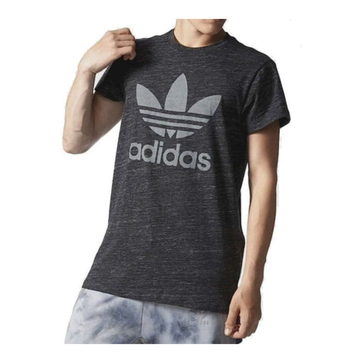 adidas Men Originals Noize Tee - Dark Grey Heather runnwalk