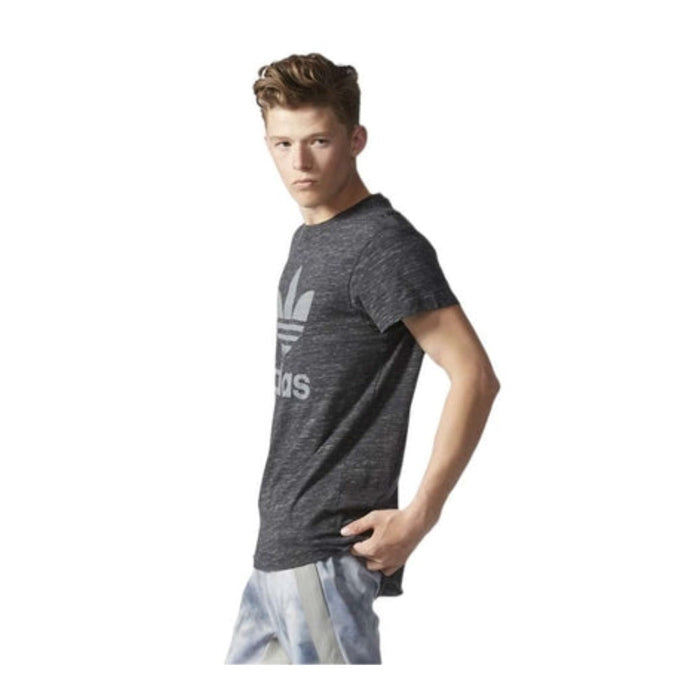 adidas Men Originals Noize Tee - Dark Grey Heather runnwalk