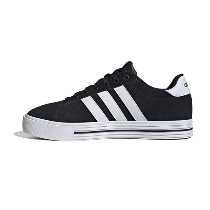 adidas Men's Daily 4.0 Sneaker - Black/White/White runnwalk