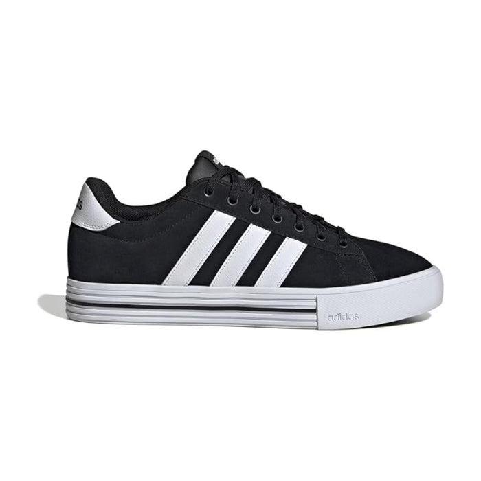 adidas Men's Daily 4.0 Sneaker - Black/White/White runnwalk
