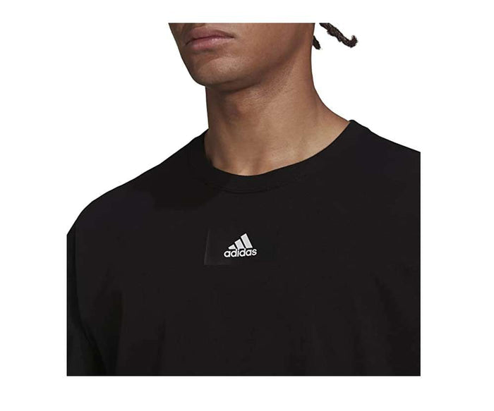 adidas Men's Essentials Feelvivid T-Shirt - Black runnwalk