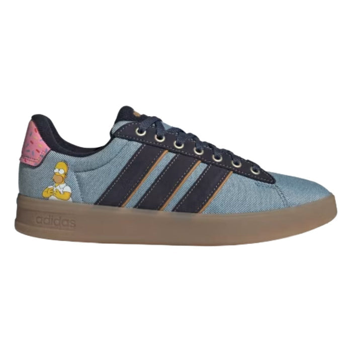 adidas Men's Grand Court 3.0 Sneaker - Non-dyed/Legend Ink/Mesa runnwalk
