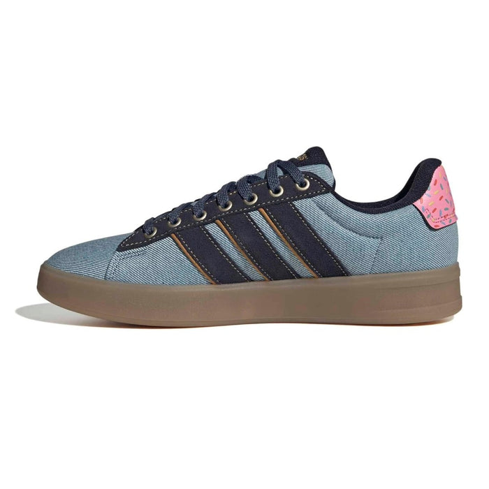 adidas Men's Grand Court 3.0 Sneaker - Non-dyed/Legend Ink/Mesa runnwalk