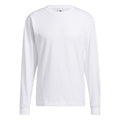 adidas Men's OG Long Sleeve Blank Tee - White runnwalk