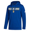 adidas Men's Real Madrid 2022-23 Dassler Hoodie - Royal Blue/White runnwalk