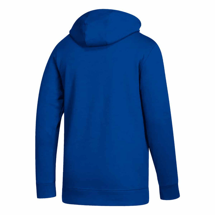 adidas Men's Real Madrid 2022-23 Dassler Hoodie - Royal Blue/White runnwalk