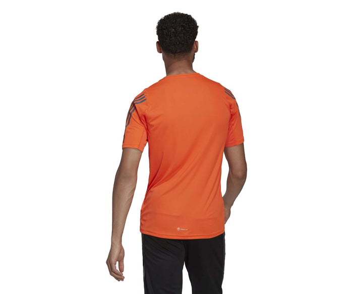 adidas Men's Run Icon Running T-Shirt - IMPACT-ORANGE runnwalk