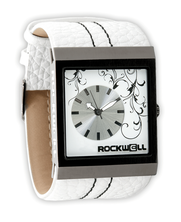 Mercedes (White/Black) Watch Rockwell Time