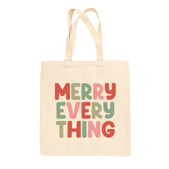 Merry Everything Colorful Tote Bag Ivy + Cloth