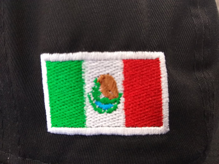 Mexico Embroidered Skull New Era hat Peligro Sports
