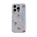 Miffy Phone Case with Holder Kawaii Miffy Rabbit Suitable For iPhone PhoneShells