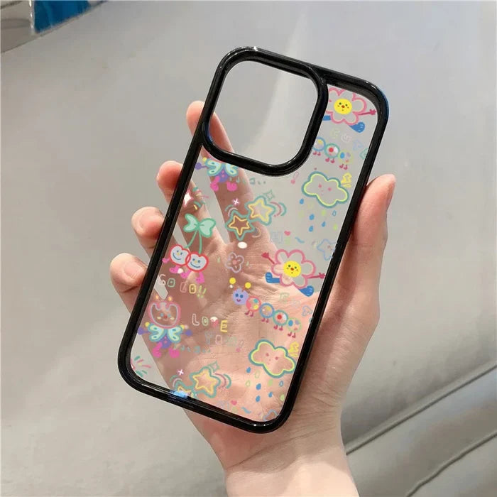 Mini Cute Colorful Cartoon Pattern Cover Phone Case PhoneShells