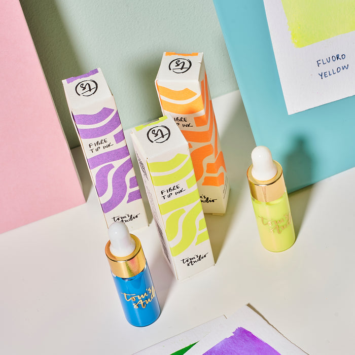 Mini Highlighter Ink - Fluoro Orange