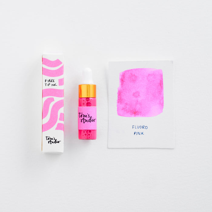 Mini Highlighter Ink - Fluoro Pink