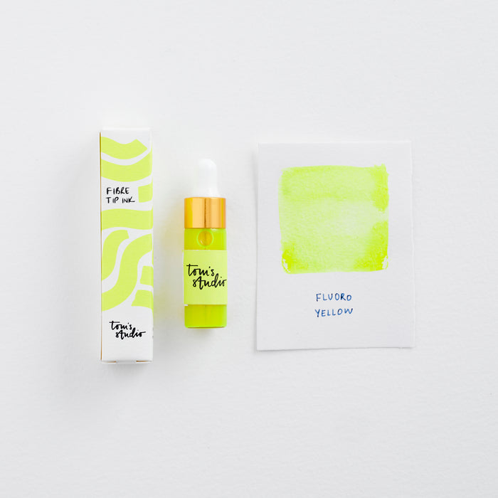 Mini Highlighter Ink - Fluoro Yellow
