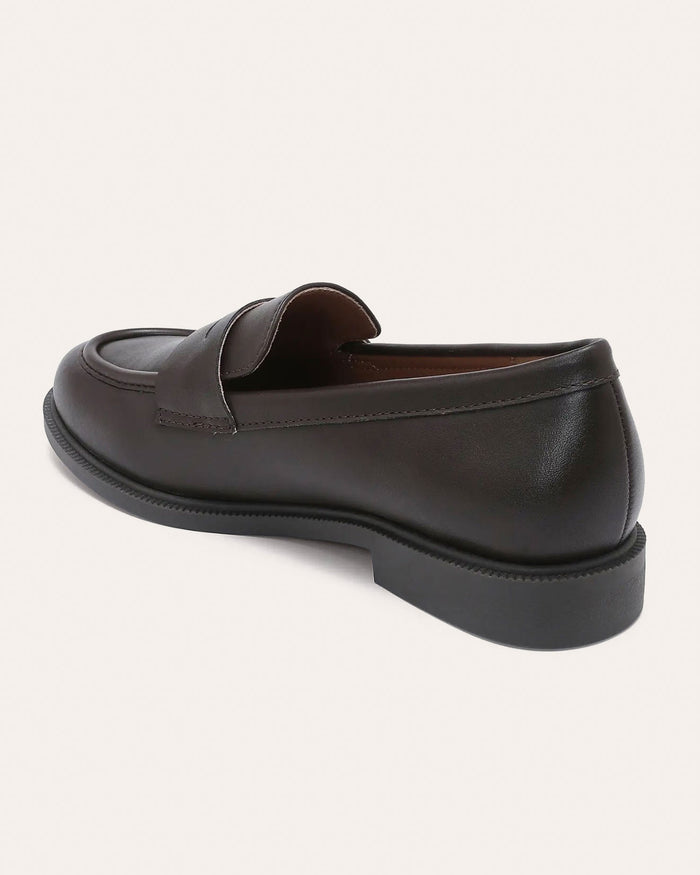 Mocassino Oxford marrone - vegan