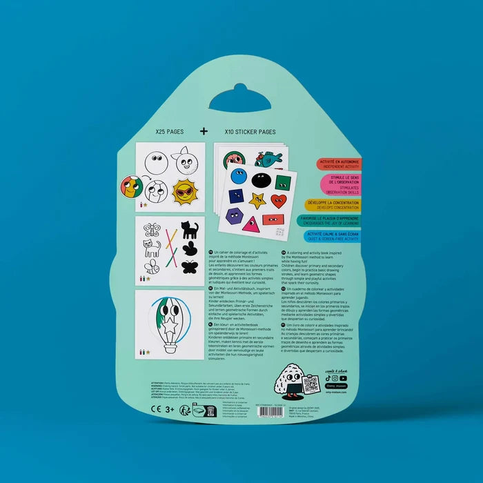 Montessori Sticker Book (Shapes)