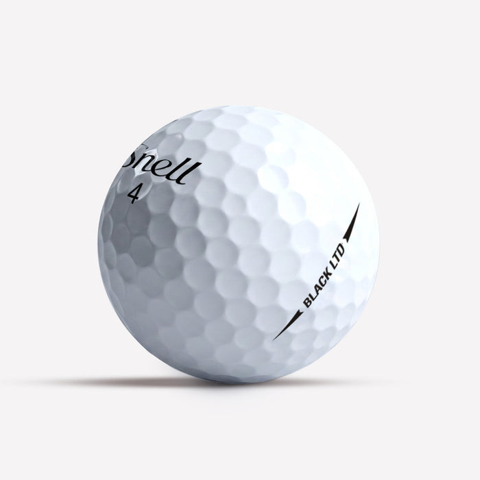 MTB Black LTD - Fall Four Pack Golf Ball Snell Golf White