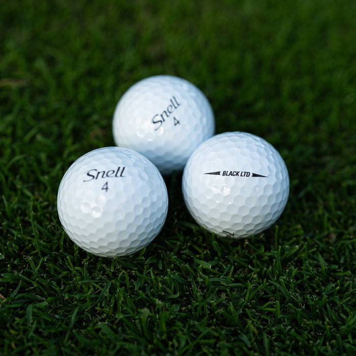 MTB Black LTD Golf Ball Snell Golf White