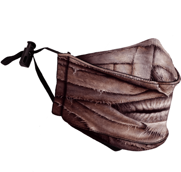 MUMMIFIED - Premium Cotton Fashion Mask with Adjuster Spiral USA