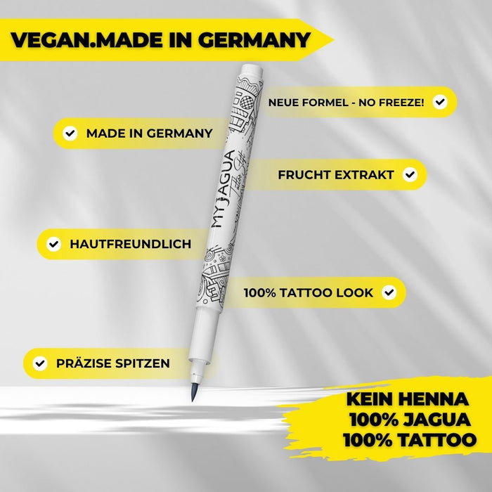 MyJagua Tattoo Stift  Set – Brush + Bold