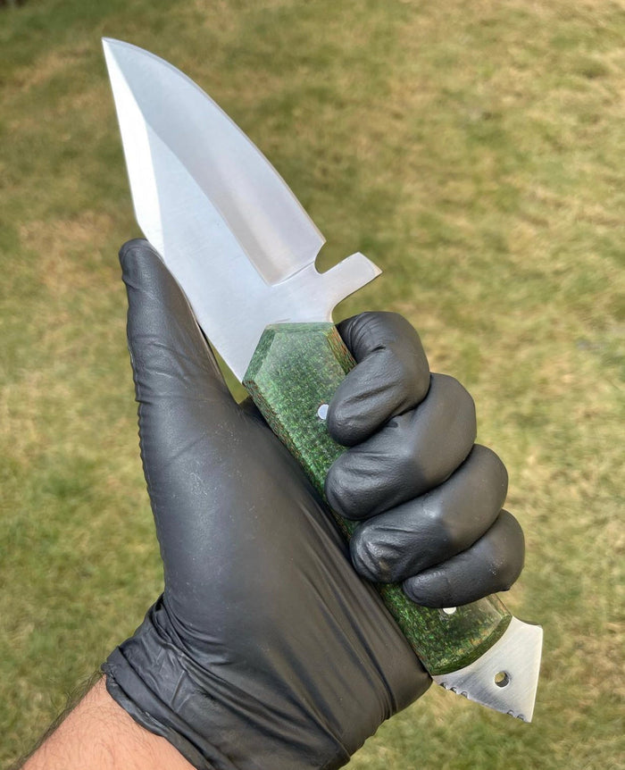 New Custom Handmade D2 Steel Hunting Knife cskforged