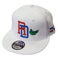 New Era SnapBack White Cap - RD Platano Power Peligro Sports