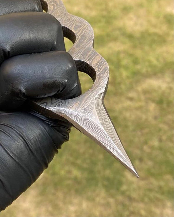NEW HANDMADE DAMASCUS KNUCKLE cskforged