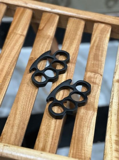 New Premium (2pcs)Hand Casted Black knuckle cskforged