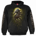 OAK DRAGON - Hoody Black Spiral USA