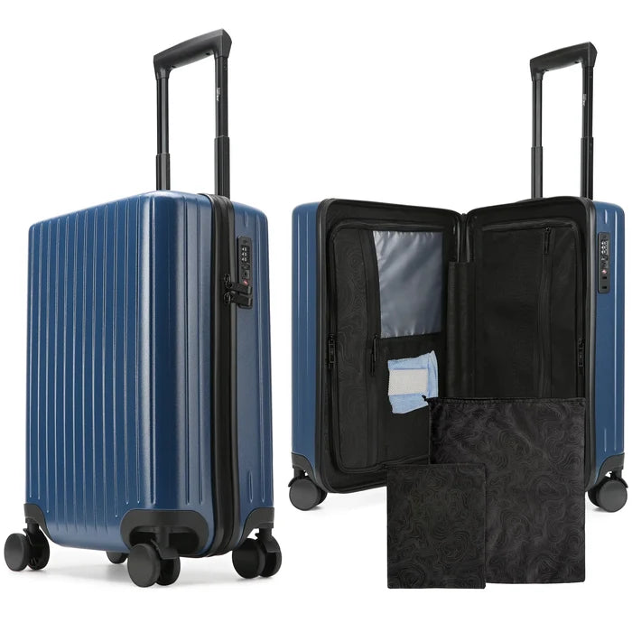 Ocean 20" Polycarbonate Carry-on Suitcase Miami Carry On