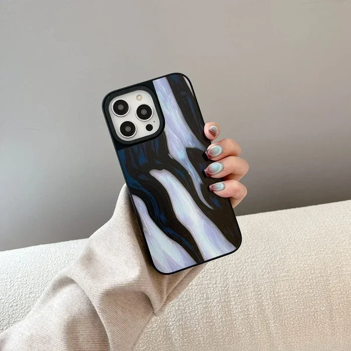Ocean Oil Painting Mirror Phone Case PhoneShells