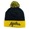 Official - Aguilas Skully Beanie (Aguilas) Hat with Pom Pom Peligro Sports