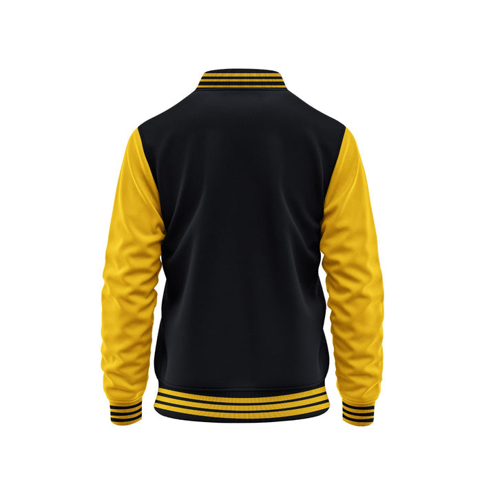 OFFICIAL - Arrieta Aguilas Cibaenas Black Jacket with Yellow Sleeves Peligro Sports